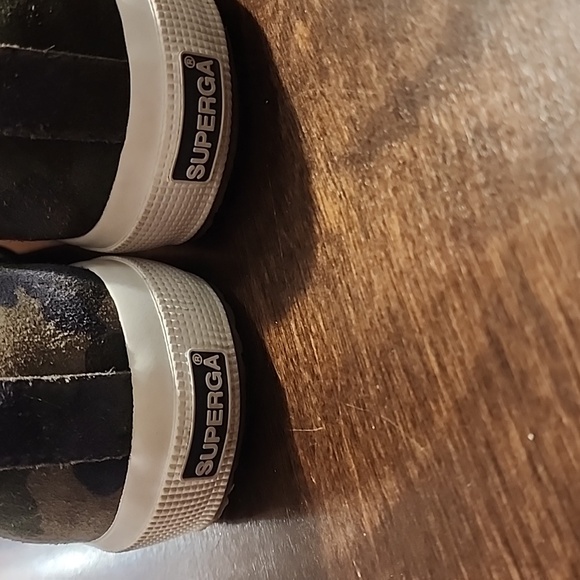Suede camo Superga sneakers - Picture 6 of 7